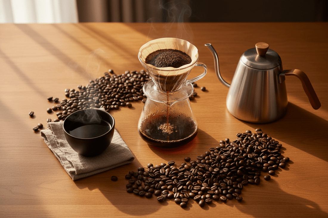 Best coffee for pour over brewing from Luz Coffee Co
