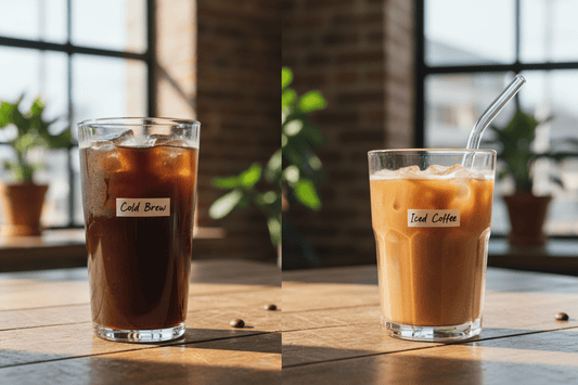 Cold brew vs iced coffee guide from Luz Coffee Co