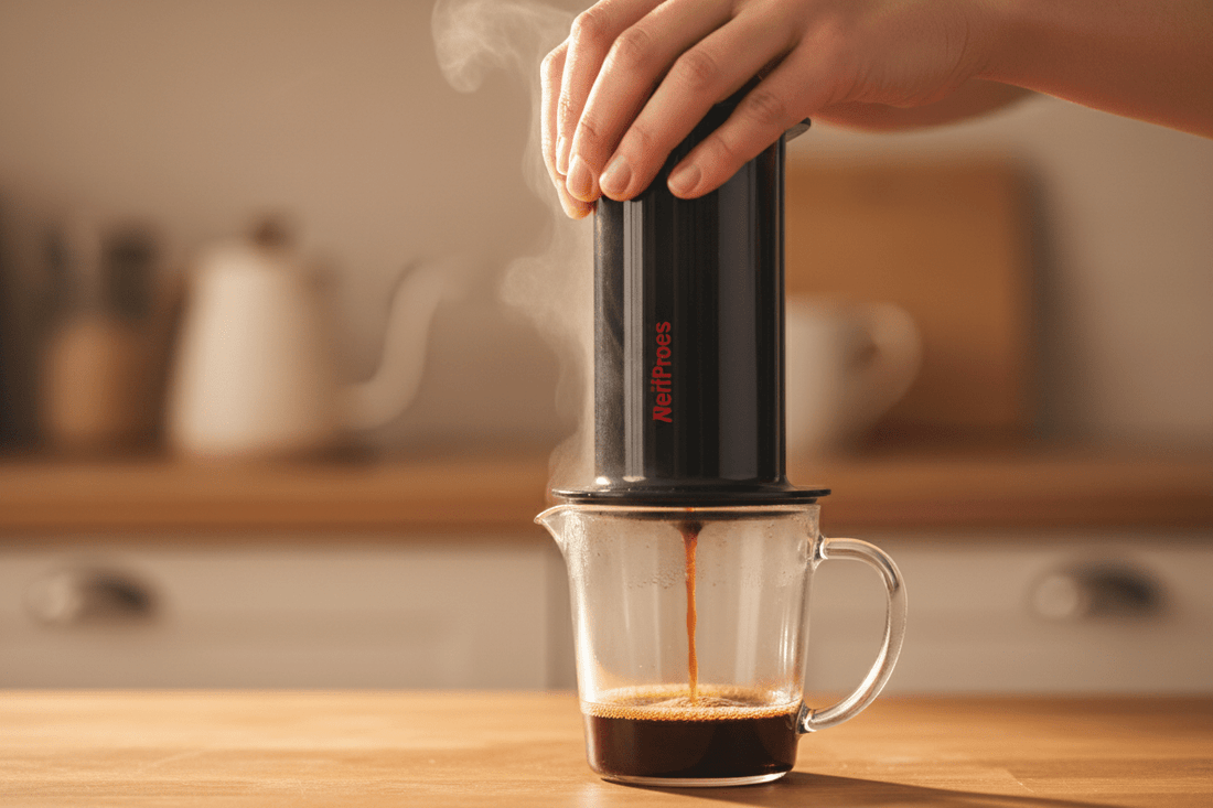 AeroPress coffee guide for beginners from Luz Coffee Co