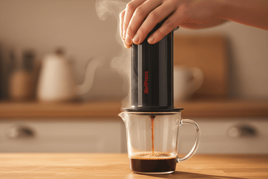 AeroPress coffee guide for beginners from Luz Coffee Co