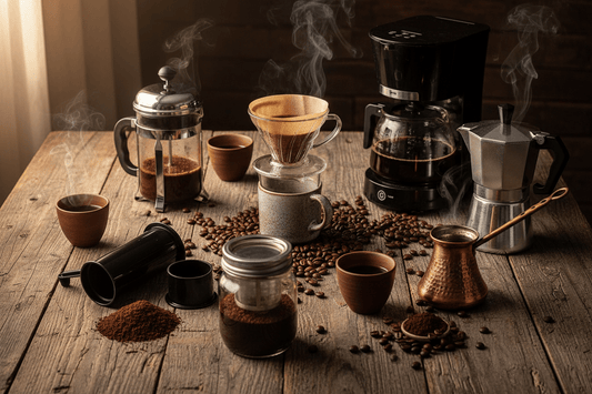 A Beginner’s Guide to Coffee Brewing Methods | Luz Coffee Co - Luz Coffee Co