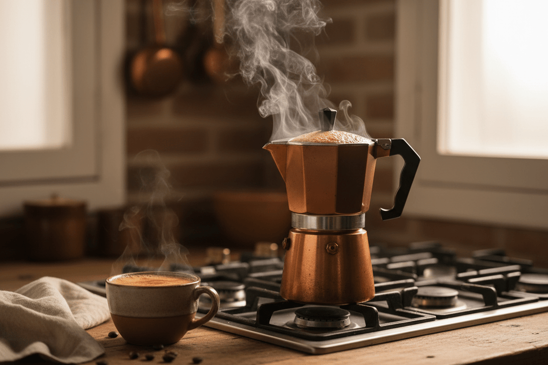 Moka pot coffee guide from Luz Coffee Co