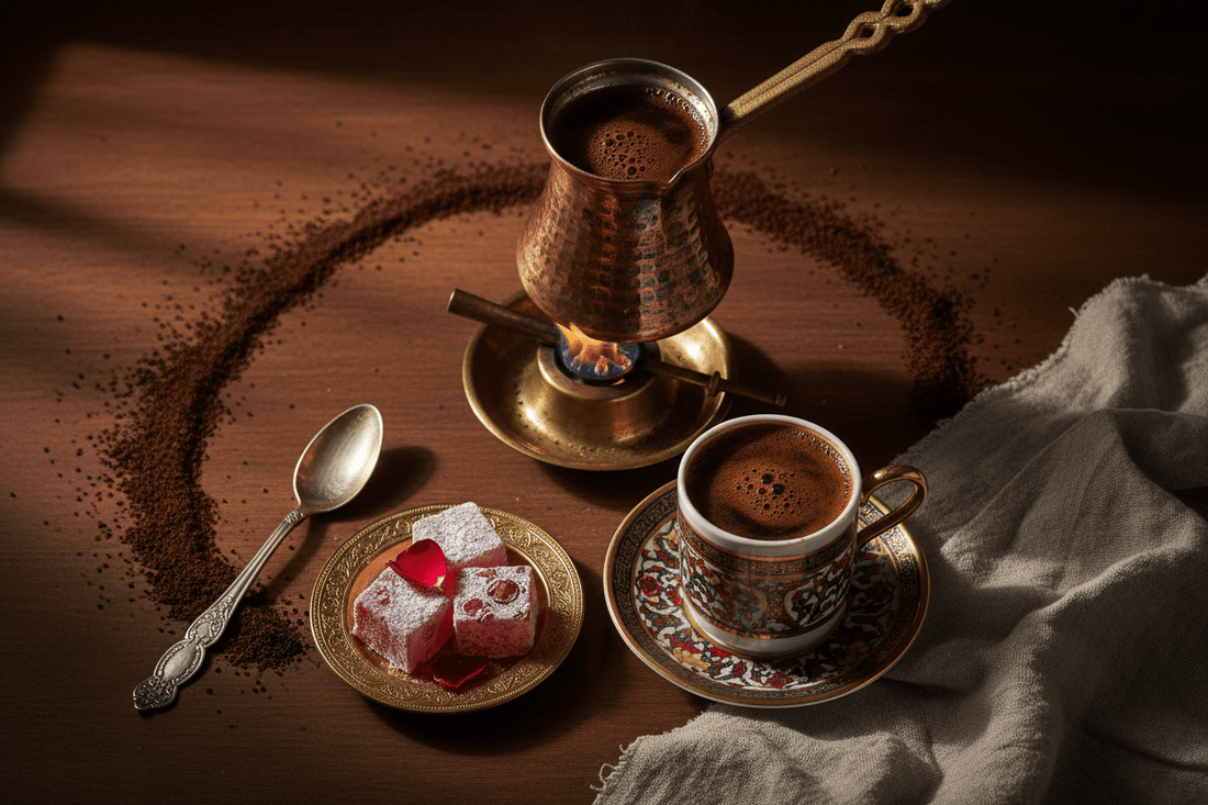 Turkish coffee brewing method and flavor guide