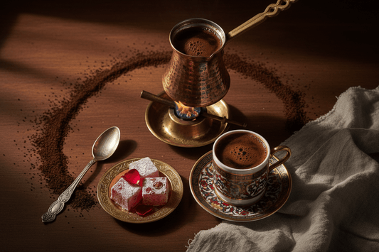 Turkish coffee brewing method and flavor guide