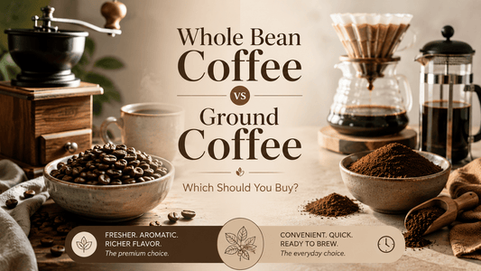 Whole Bean Coffee vs Ground Coffee: Which Should You Buy? - Luz Coffee Co