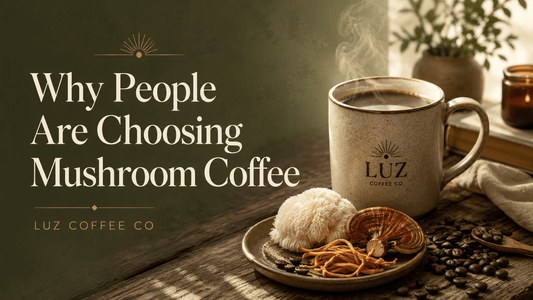 Why People Are Choosing Mushroom Coffees - Luz Coffee Co