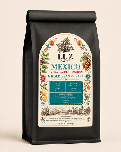 Mexico Single Origin Coffee | Medium Roast - Luz Coffee Co