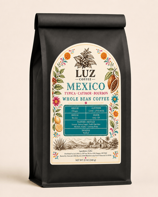 Mexico Single Origin Coffee | Medium Roast - Luz Coffee Co